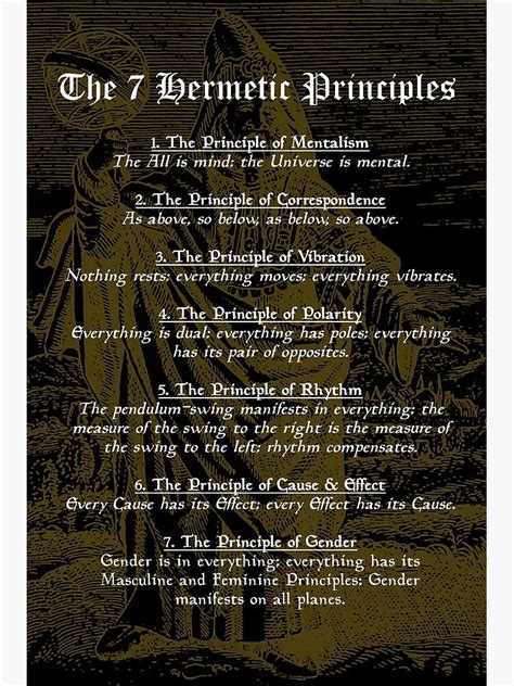 7 hermetic principles hermes trismegistus